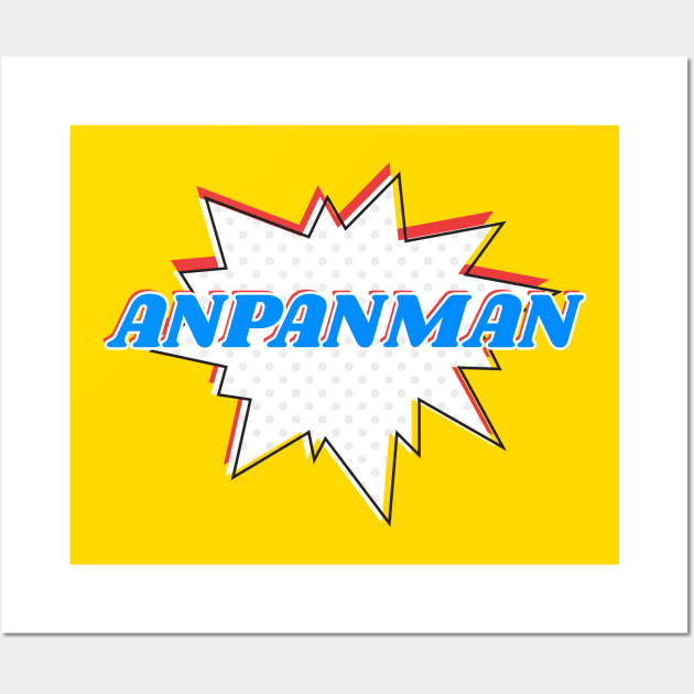 Anpanman Wall Art by lowercasev